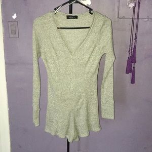 Akira sweater romper